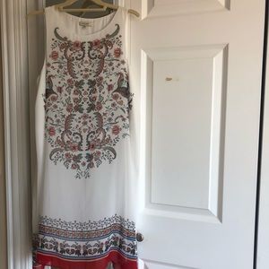 Max Studio sleeveless shift dress